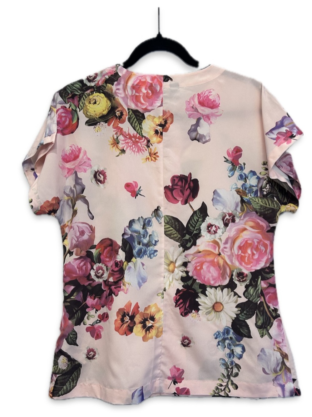 Ted Baker | Edweena Nude Oil Painting Blouse - Picture 12 of 12